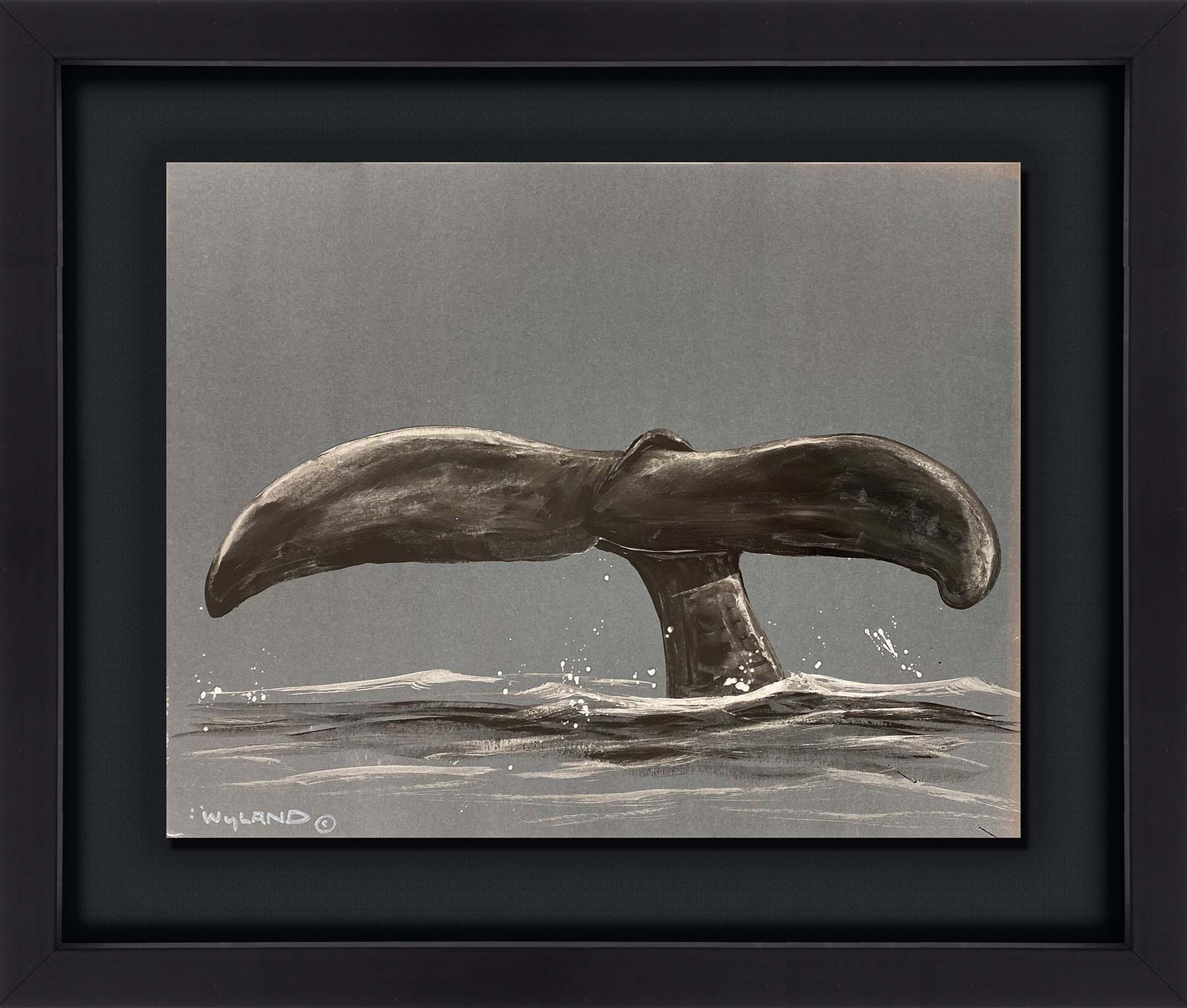 flukes of whale paintings